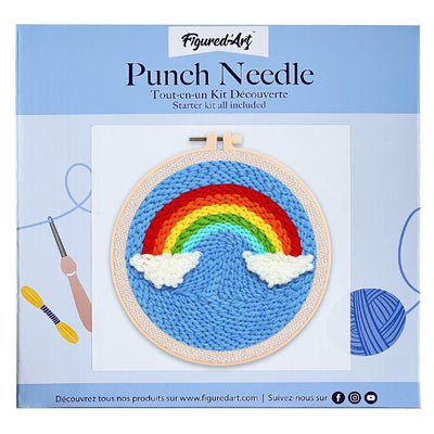 Punch Needle Kit - Rainbow