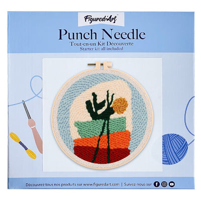 Punch Needle Kit - Floral Composition 1