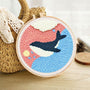 Punch Needle Kit - Pretty Blue Whale
