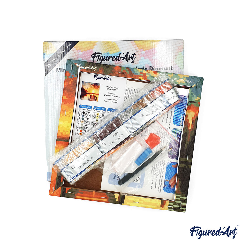 Mini Diamond Painting 25x25cm - Pretty Little Fairy