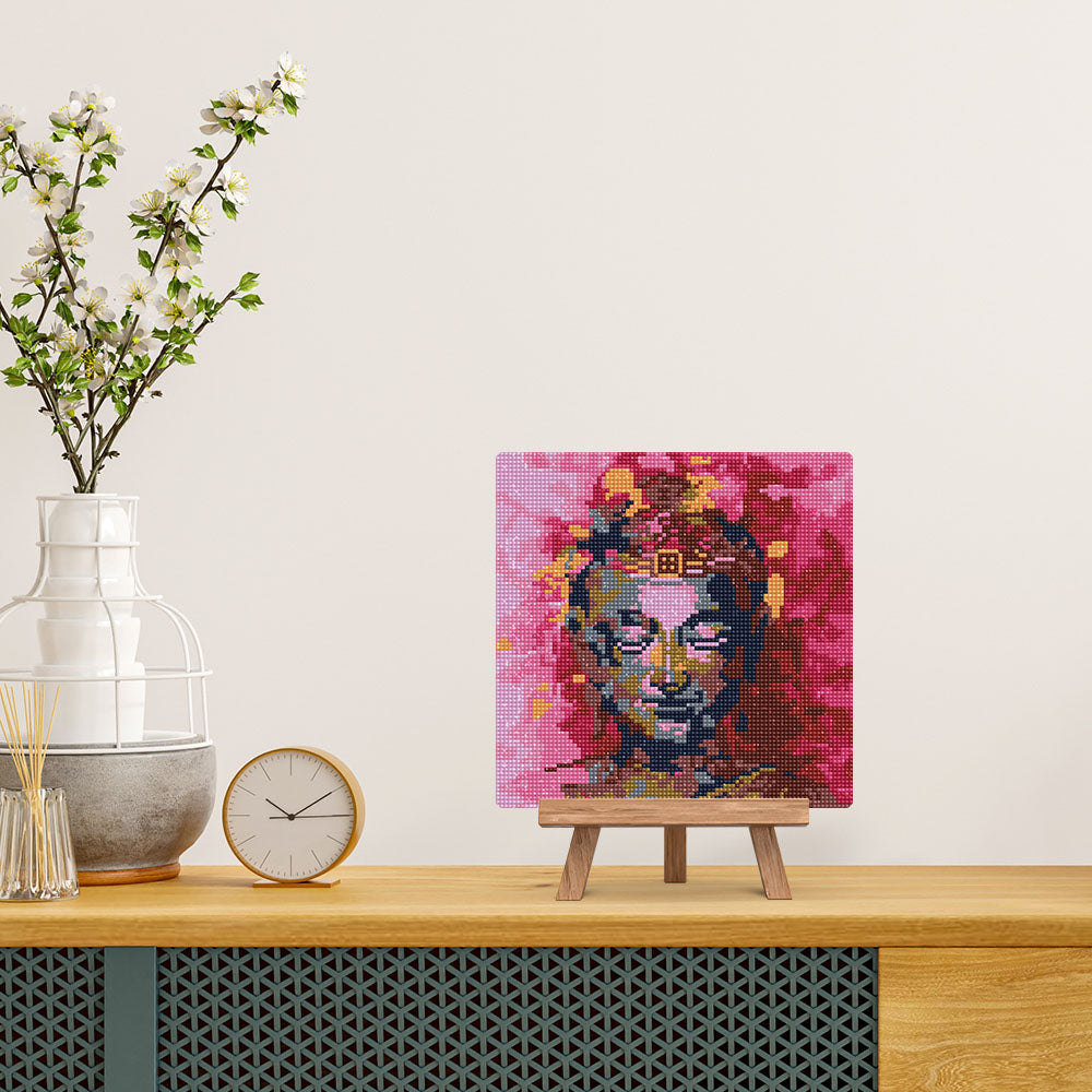Mini Diamond Painting 25x25cm - Painted Buddha