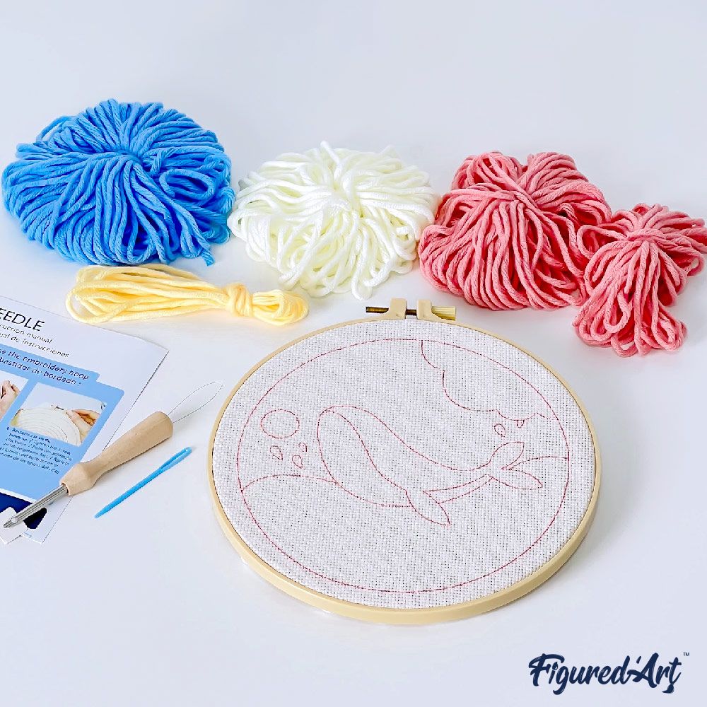 Punch Needle Kit - Cat's Head