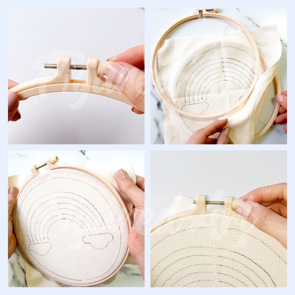 Punch Needle Kit - Sky and Cloud